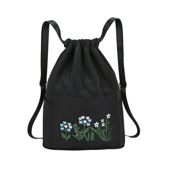 Back to School Backpack - Drawstring Foldable Large Capacity Dry-Wet Separation Travel Sports Backpack, Dry and Wet Separation Bag