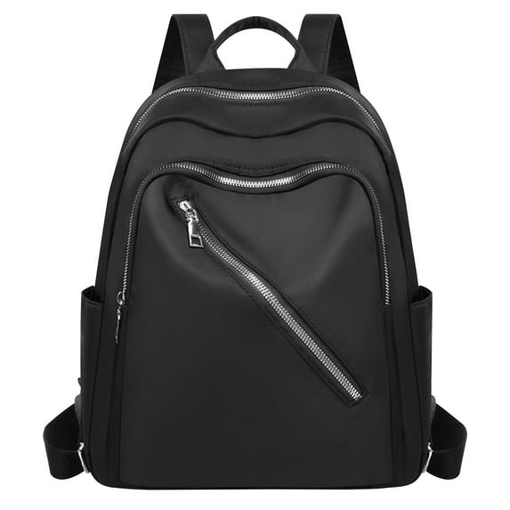 Dvkptbk Backpack for Women, 11 Inch Ladies Backpack Wallet Oxford Burglarproof Casual Backpack Casual Backpack, Black