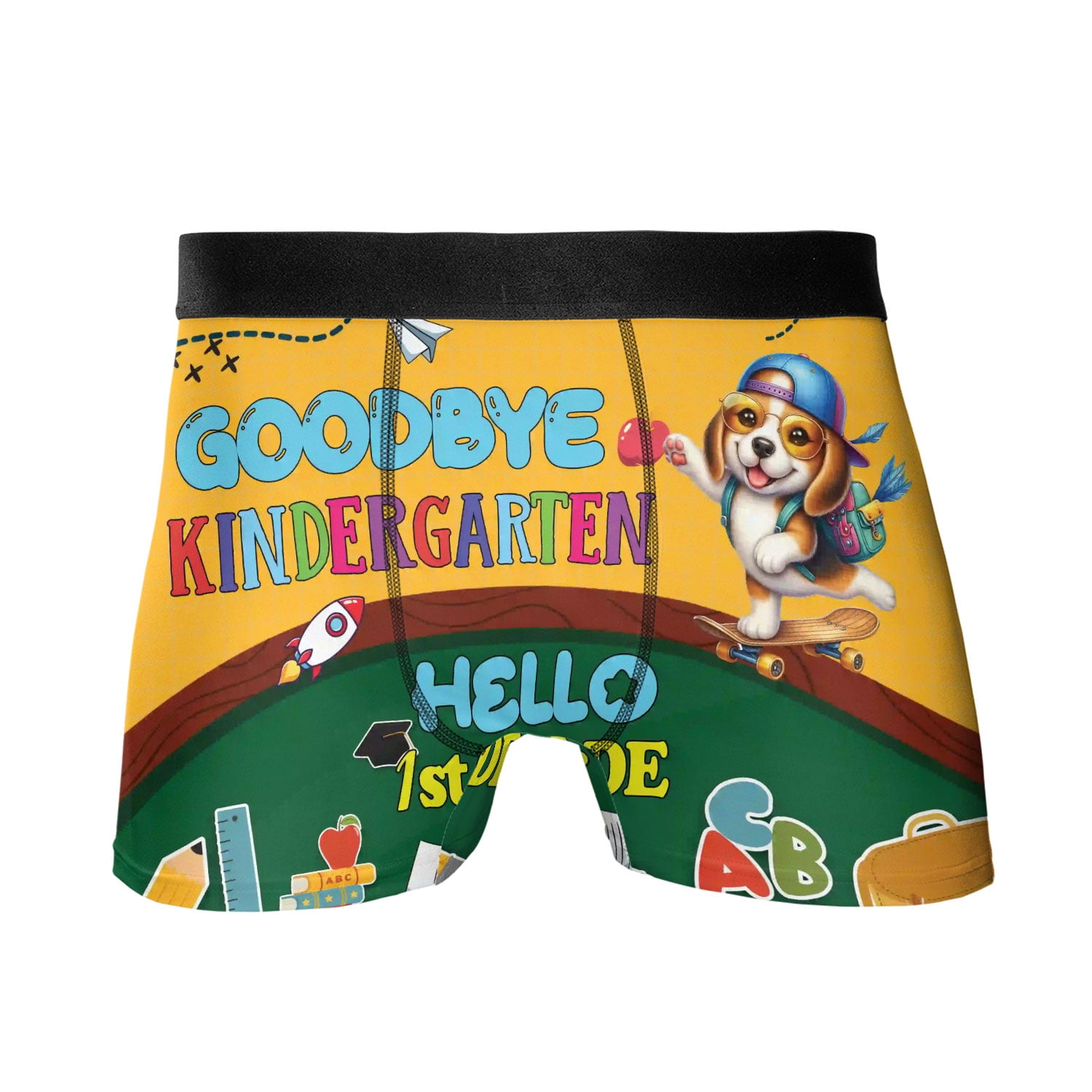 Back to School Beagle Goodbye Kindergarten Hello 1st Grade All Over ...