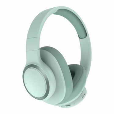 Back to School Clearance! Uhuya Bluetooth Headphones Over-Ear Lightweight Wireless Headphones Hi-Fi Stereo Foldable for Travel Light Green