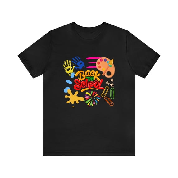 Back to School Colorful Shirt | Back to School Unisex T-Shirt