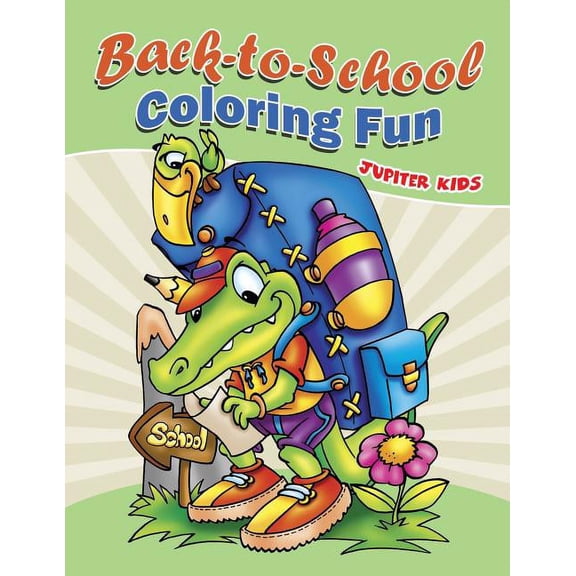 Back-to-School Coloring Fun, (Paperback)