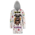 thumbnail image 1 of Back to School Cute Great Dane All Over Print 3D Hooded Duffle Toggle Coat Danes Dog Lover Gifts - 13010, 1 of 6