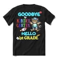 thumbnail image 1 of Back to School Exotic Shorthair Goodbye Kindergarten Hello 1st Grade Shirt T-shirt Unisex Merch Cat Lover Kitten Owner Gifts - 02011, 1 of 6