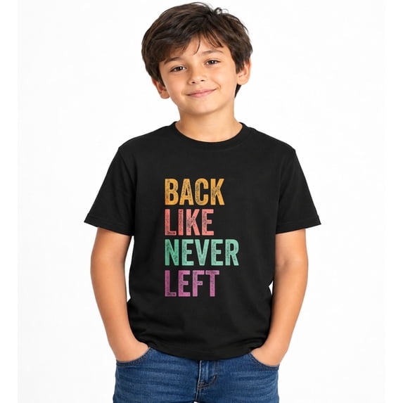Back to School Gen Z Tee Back Like Never Left T-Shirt