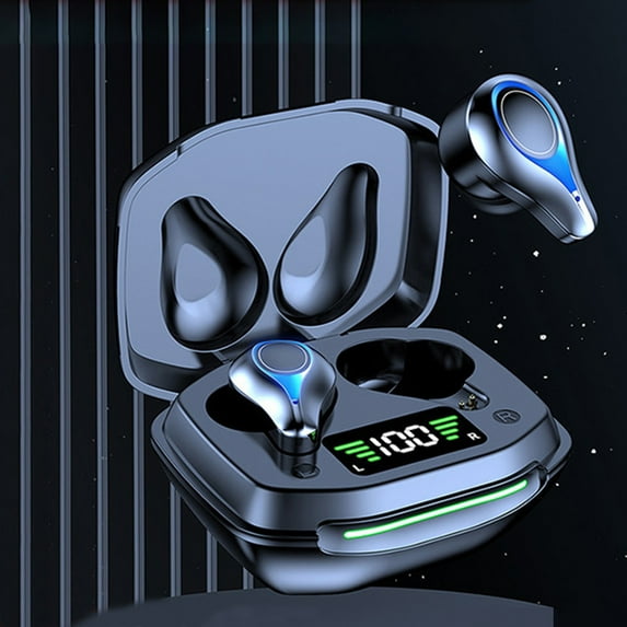 Back to School Gifts under $5 Smart Digital Wireless Bluetooth Headset In-Ear Noise Canceling Bluetooth Headset on Clearance