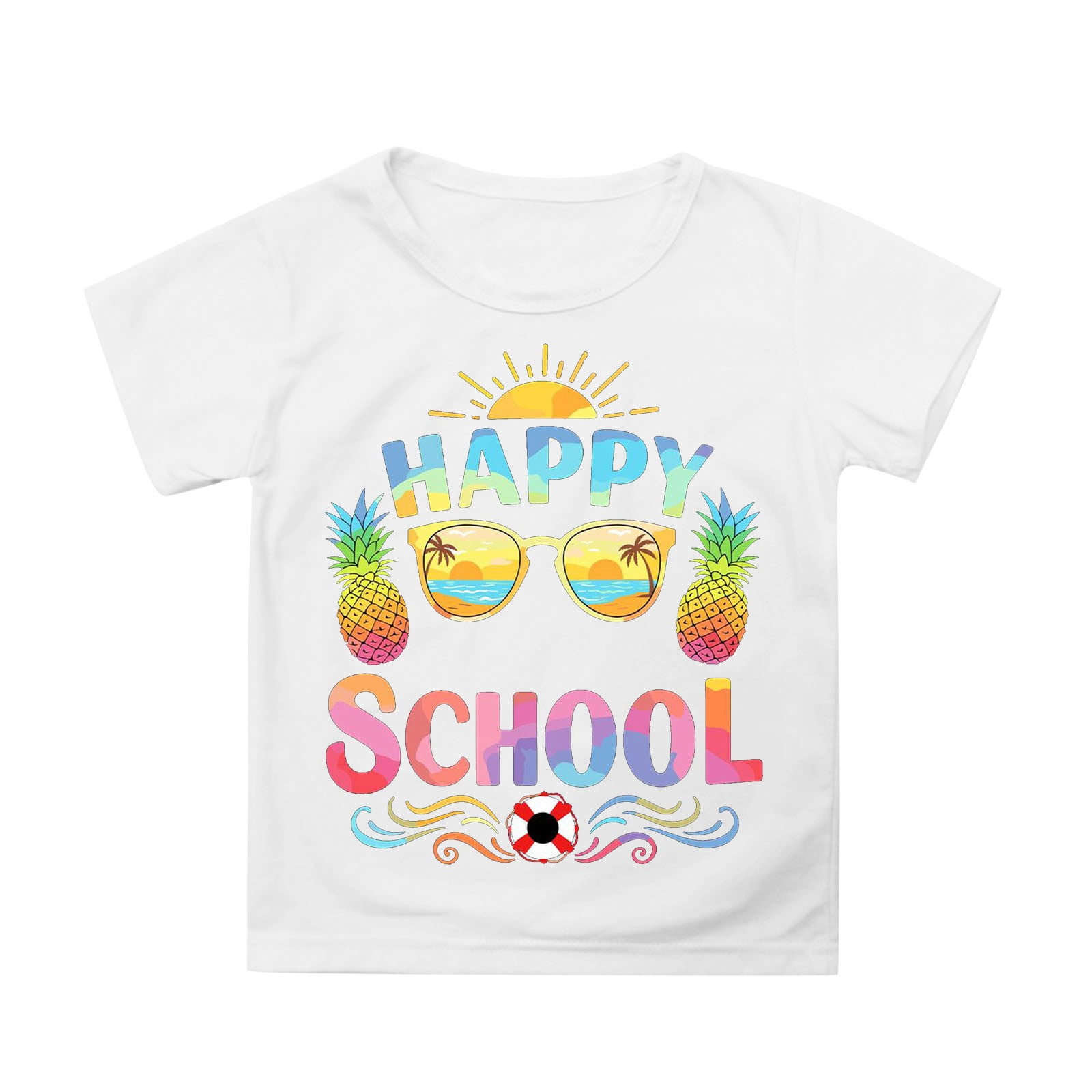 Back to School Girls Cute Graphic TShirts for Girls Coquette