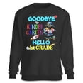 thumbnail image 1 of Back to School Labrador Retriever Goodbye Kindergarten Hello 1st Grade Sweatshirt Unisex Merch Lab Dog Lover Gifts - 02011, 1 of 6