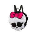 thumbnail image 1 of Back-to-School Monster High Skull Shape Skullette Plush 12-inch Backpack Bag, 1 of 5