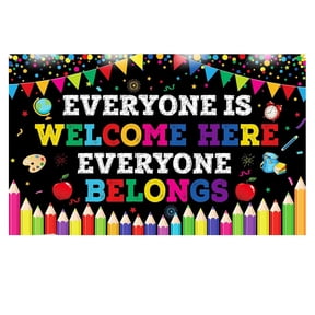 Back to School Photo Backdrop, Party Supplies Decor for Photo Booth F