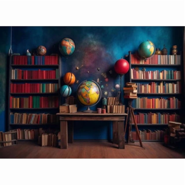 Learning Backdrops Back to School Photography Backdrops Black Chalkboard ABC Learning ...