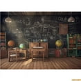 thumbnail image 1 of Back to School Photography Backdrops Black Chalkboard ABC Learning Tools Background for Studts Party Photo Shoot Props KXJ-01, 1 of 5