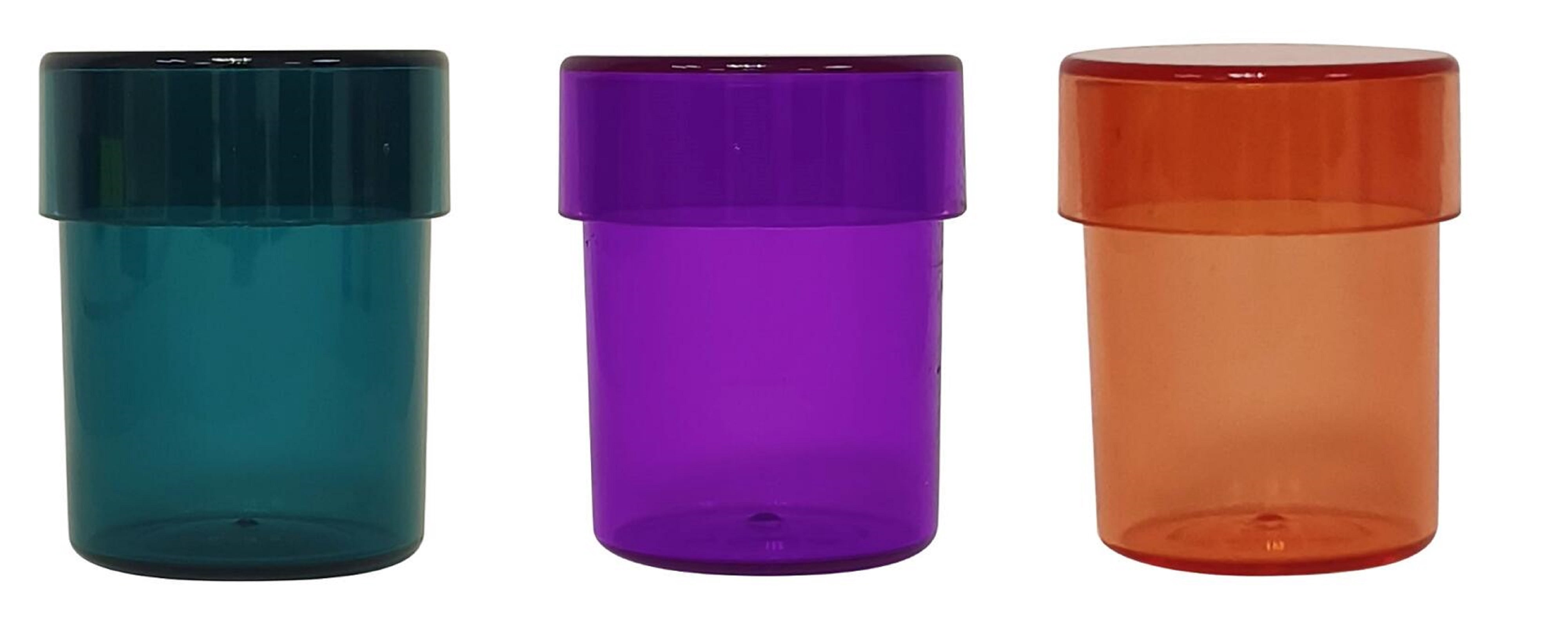 Back to School Round Multi Color Acrylic Desktop Storage Organizer,3 oz