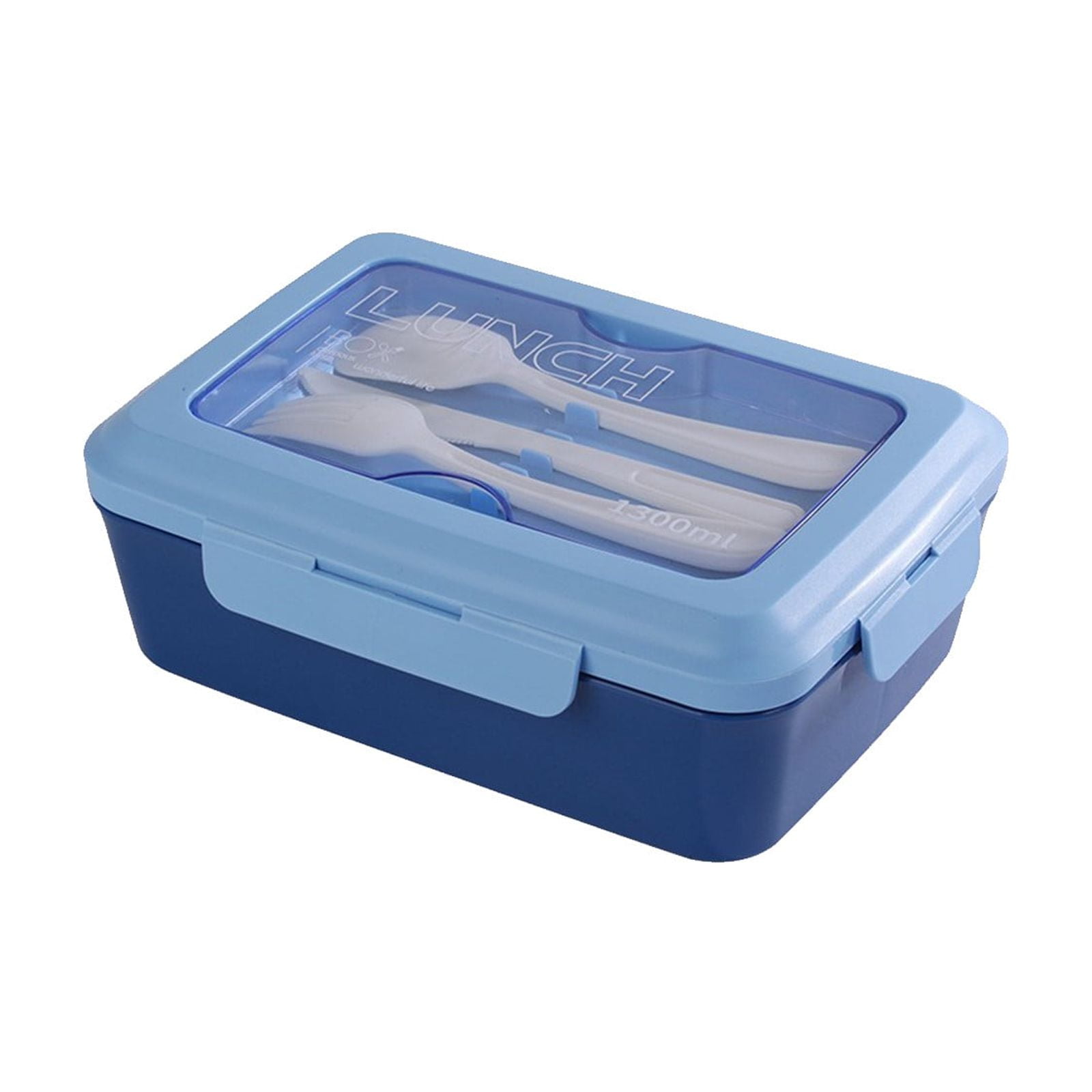 Back to School Sale! Anckoeil Three Spaces Plastic Lunch Box for ...
