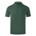 thumbnail image 1 of Back to School Savings! Ahuyic Women's Golf Polo T Shirts Sport Polo Shirt Lightweight Moisture Wicking Short Sleeve Shirt Quick Dry Army Green 4XL, 1 of 4