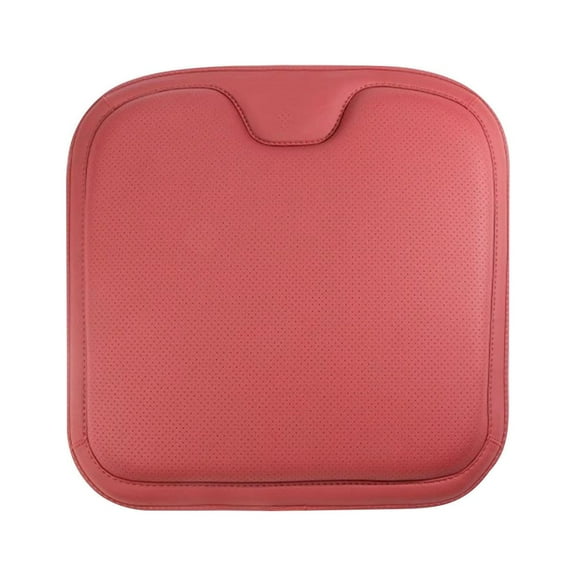 ESULOMP Four Seasons General Ventilation Car Cushion Seat Cushion Single Piece Summer Cool Feeling Red, 45 x 42cm