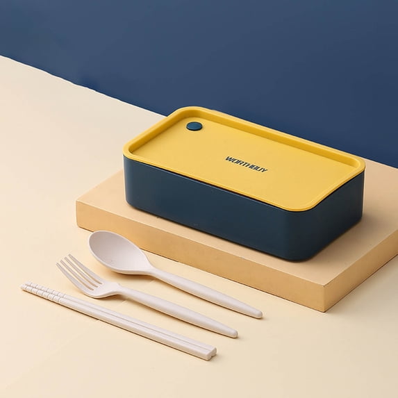 Back to School Savings! Fnyoxu Portable Lunch Box,Separated Lunch Box,Microwaveable Fresh-keeping Box