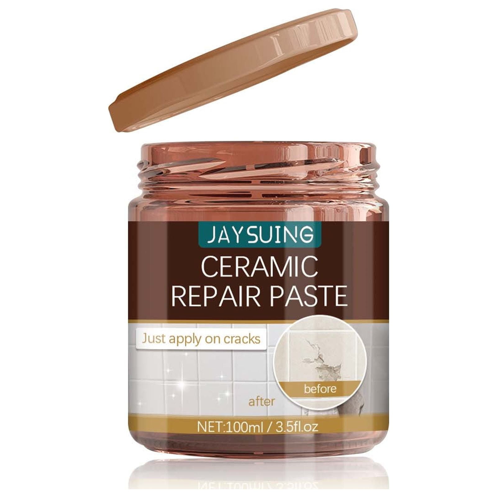 Back to School Savings! Feltree Tile Repair Paste Bathtub Furniture Toilet Crack Repair Tile