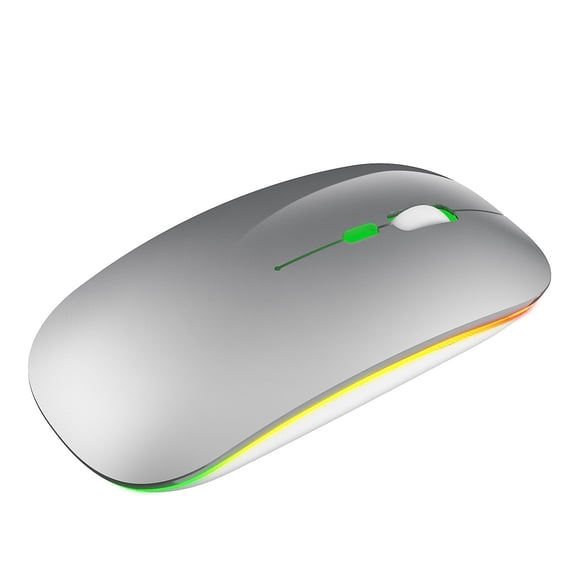 JOGZMZ 2.4GHz Wireless Optical USB Gaming Mouse 1600DPI Rechargeable Mute Mice for PC