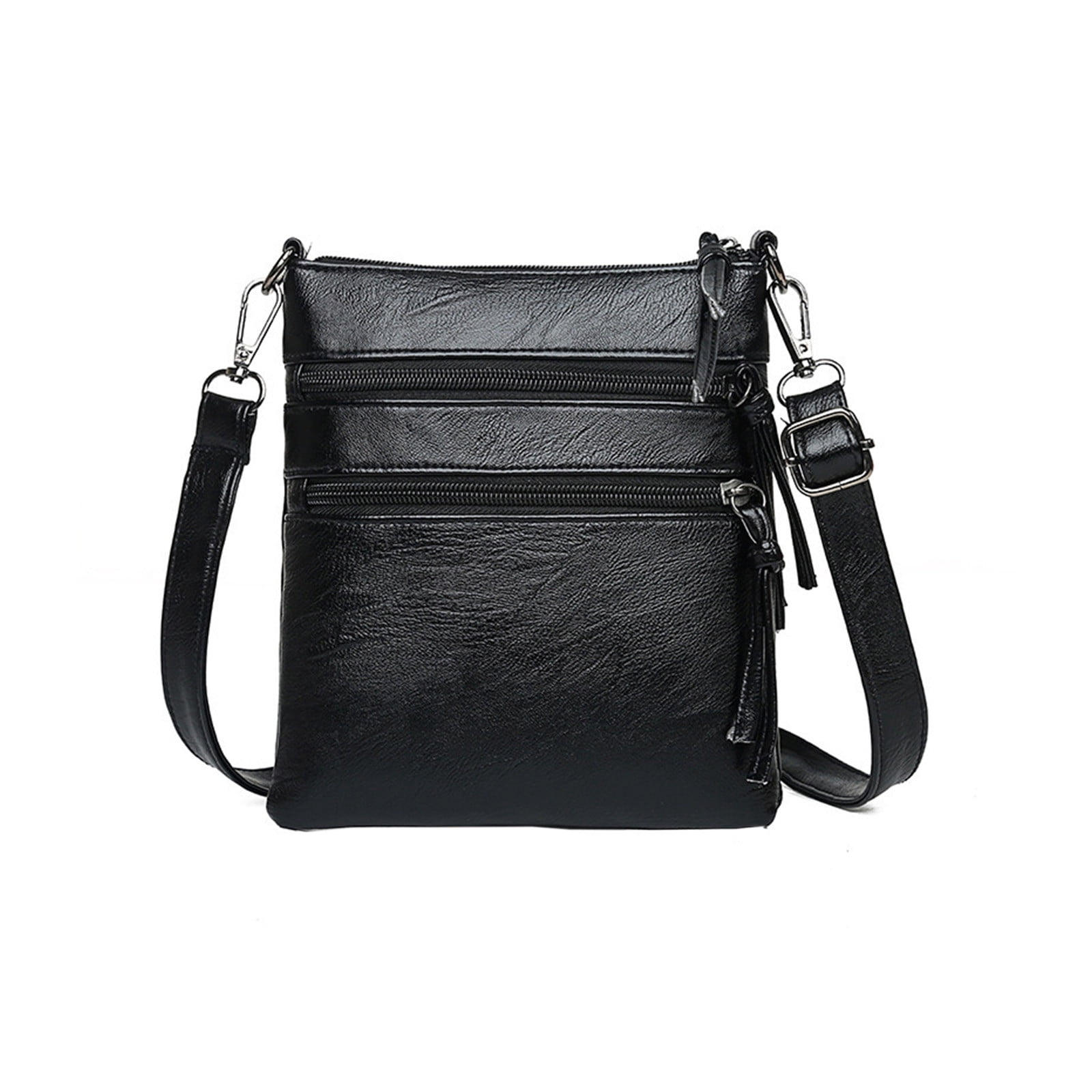 Back to School Savings! SRUILUO Women's Crossbody Bag Medium Zipper