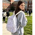 thumbnail image 1 of Back-to-School Season Bow Backpack Breast Cancer Ribbon Backpack, 1 of 5