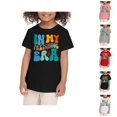 thumbnail image 1 of Back to School Shirts In My Preschool Era Print Short Sleeve Girls T Shirts Crewneck Casual Kids Clothes, 1 of 1