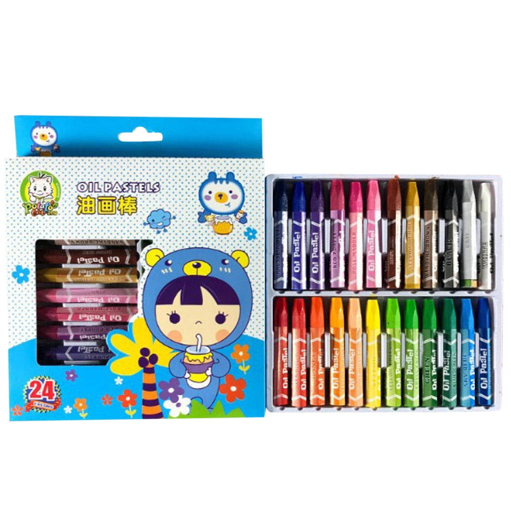 Back to School Supplies Children's Graffiti Oil Painting Stick Crayon