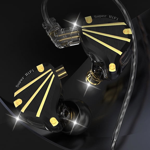 Back to School Supplies Clearance Deep Bass In Ear Remote Control Mobile Phone Sports Earphones