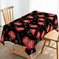 thumbnail image 1 of Back to School Tablecloth Apple Table Cover Decoration Classroom Desk Welcome Back Party Supply Decor Table Cloth, 1 of 5