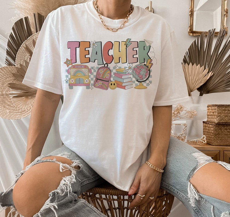 Vintage Teacher Students Shirt