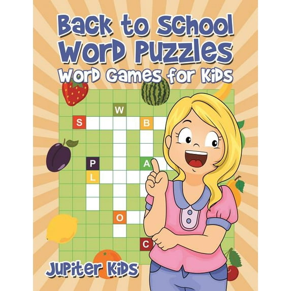 Back to School Word Puzzles: Word Games for Kids, (Paperback)