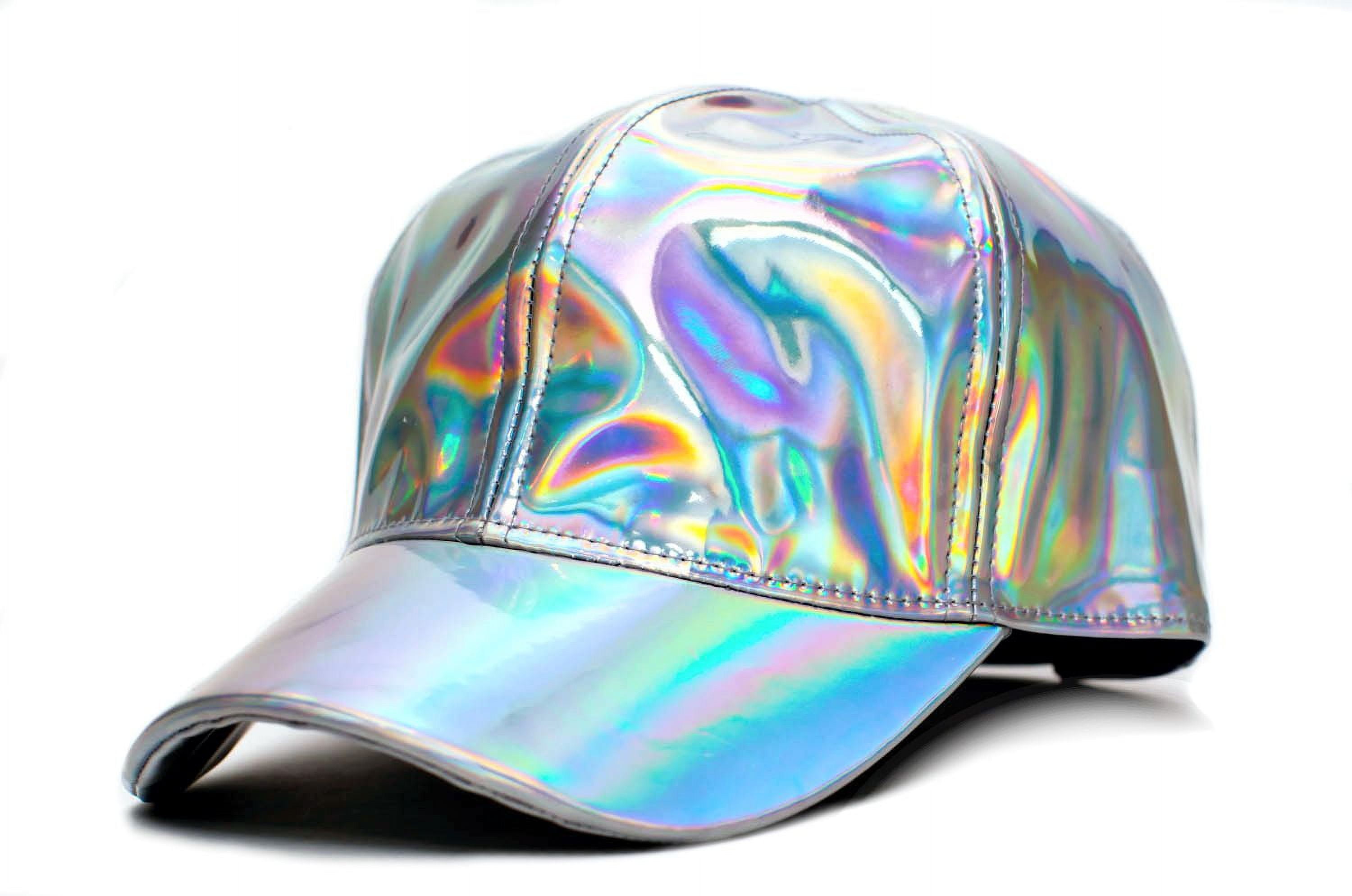 Back to The 80s Future Hat Curved Bill Rainbow Marty McFly Hat Cap Adult