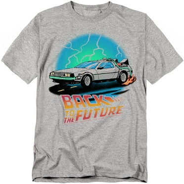 Back To The Future T-Shirt Bttf Airbrush Unisex Graphic Tee For Men & Women