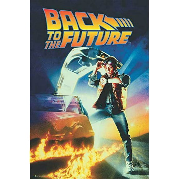 Back to The Future Official Movie Poster 24-by-36 Inches
