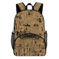 thumbnail image 1 of Back to The Future Papyrus Art Backpack Travel Laptop Casual College Daypack Back to Bag, 1 of 5