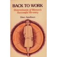 thumbnail image 1 of Back to Work: Determinants of Women's Successful Re-Entry, (Hardcover), 1 of 1