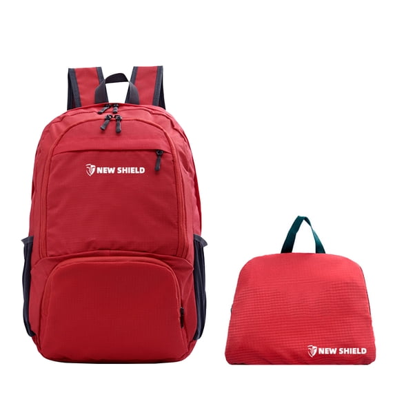 Back to school Saving!Fnyoxu Lightweight Hiking Backpack Water,20L Packable Daypack Foldable Small Backpack for Travel(Red)