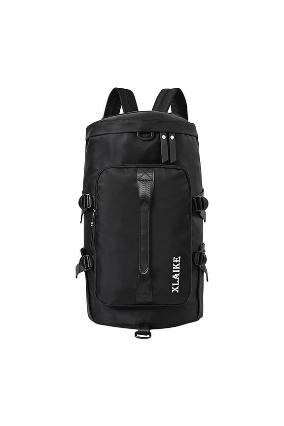 Back to school Saving!Fnyoxu Travel Sports Swimming Bag Short-distance Travel Yoga Fitness Backpack Bag(Black)