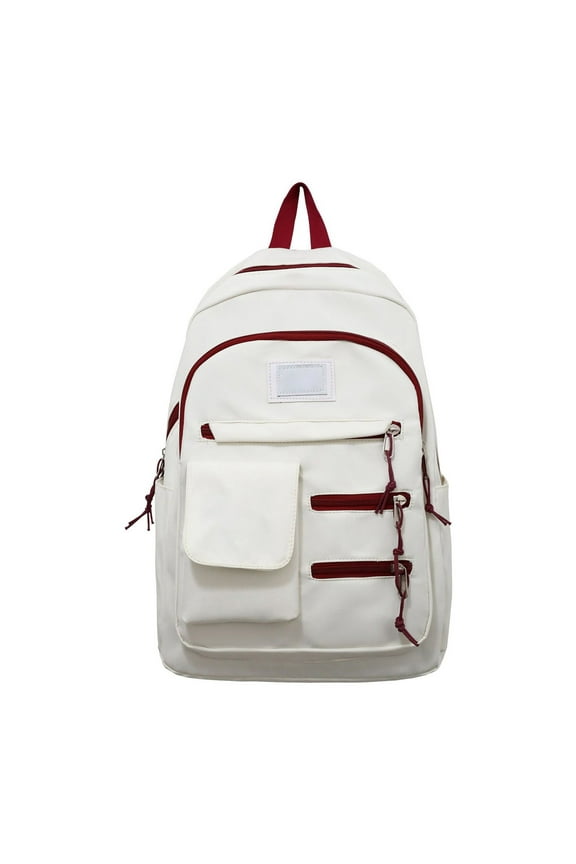 Back to school Trend Nylon Backpack Fashion Simple Large Capacity Computer Portable Travel Backpack School Bag