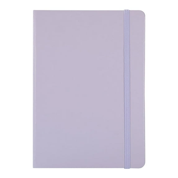Back-to-school notebook (purple), Lined Journal Notebook 5.6 X 8.3 Inch A5 200 Lined Pages College Ruled Hardcover Leather Journals for Women Men Writing and Notebooks for Work FSC Thick Paper