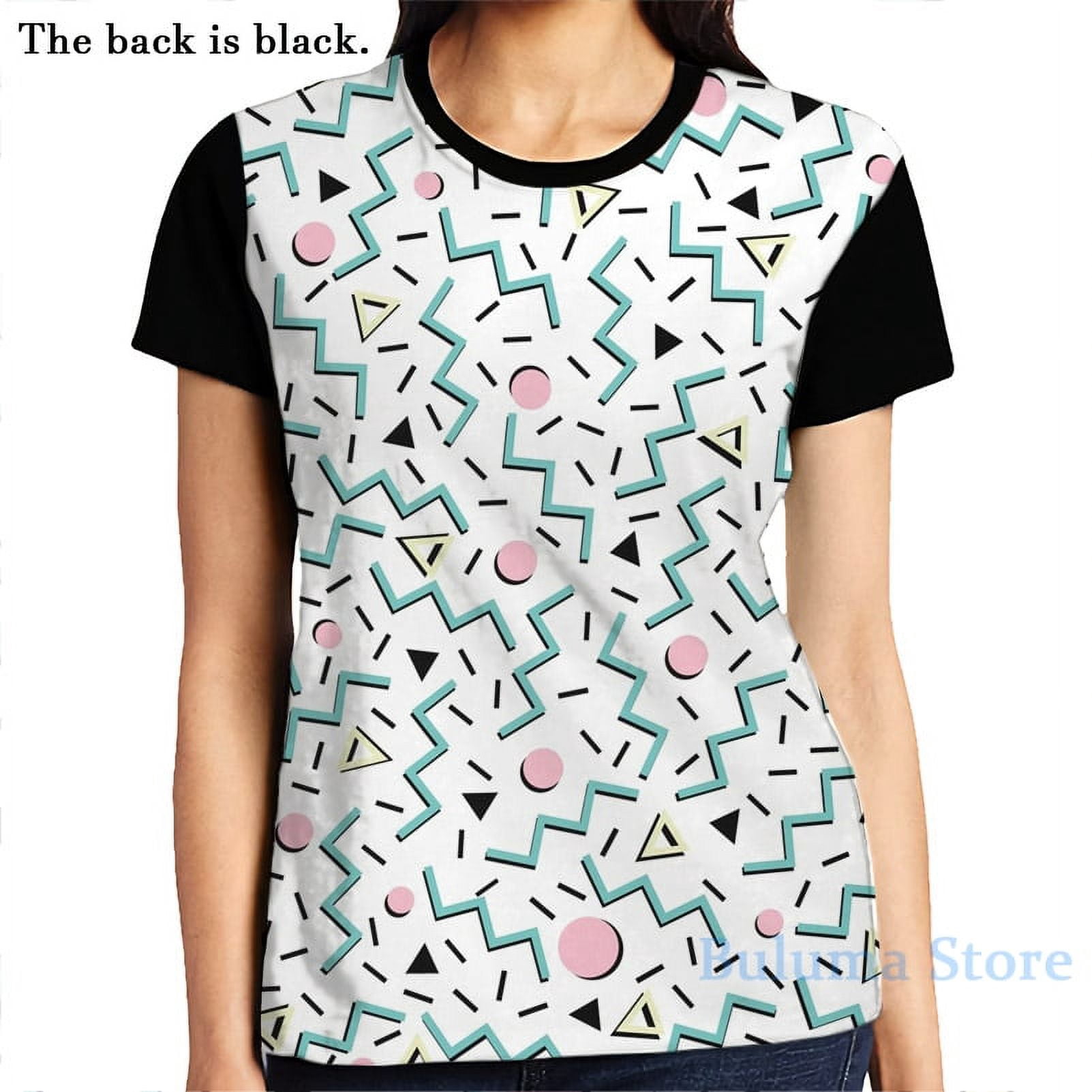 Back to the 80s eighties funky memphis pattern design(2) men T-Shirt ...