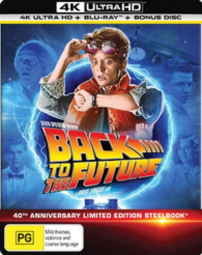 Back to the Future: 40th Anniversary (4K Ultra HD) (Steelbook), Universal Import, Sci-Fi & Fantasy