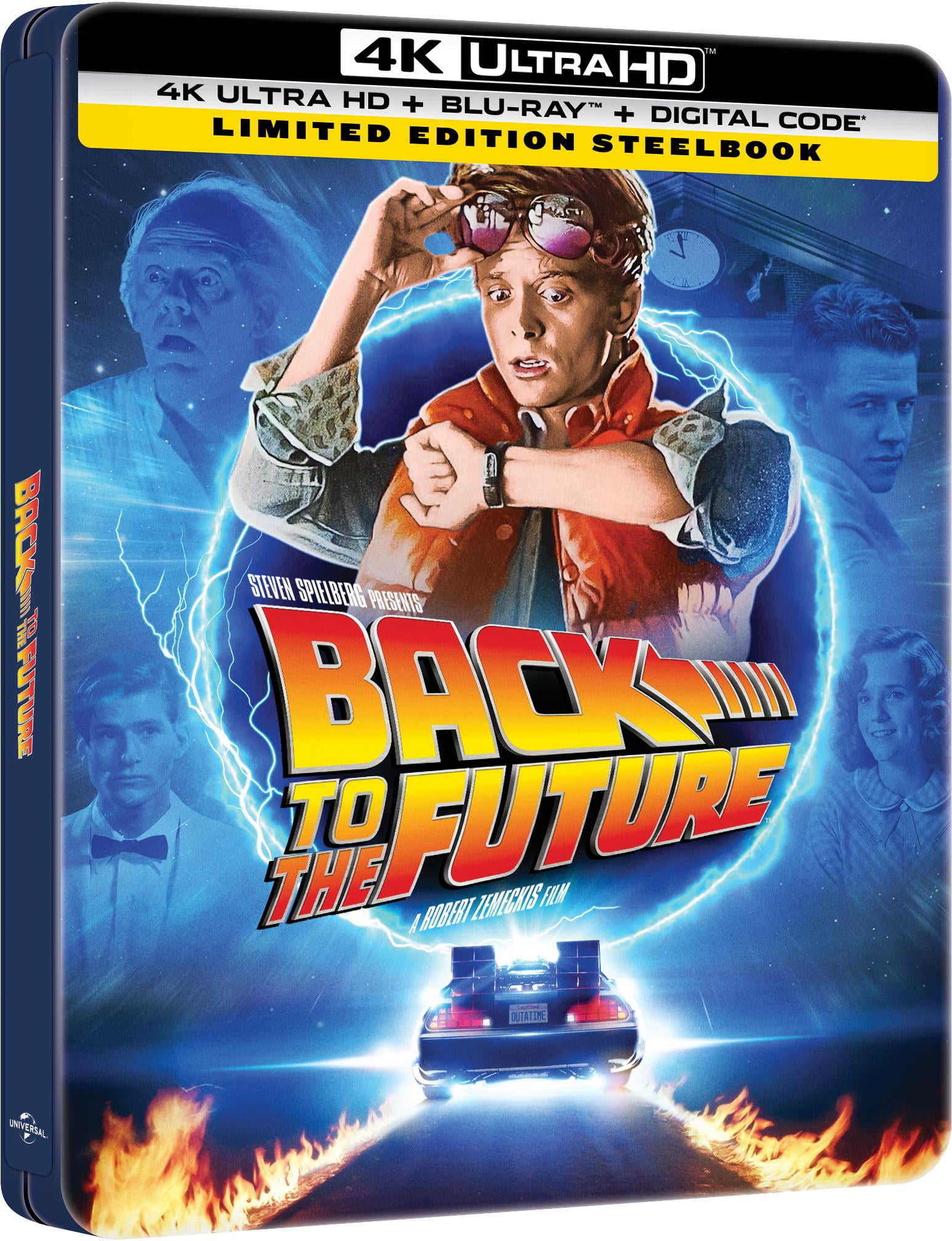 Back to the Future 40th Anniversary (Steelbook) (4K Ultra HD + Blu