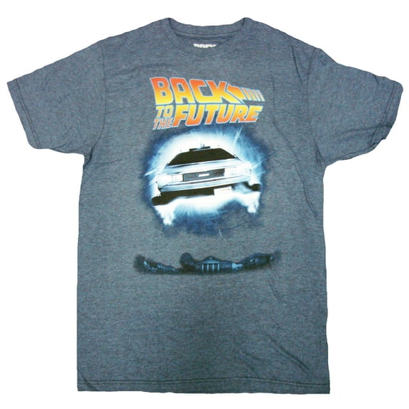Back to the Future Blue Future Adult T-Shirt