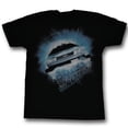 thumbnail image 1 of Back to the Future Daba Dee Dabu Die Black Adult T-Shirt, 1 of 2