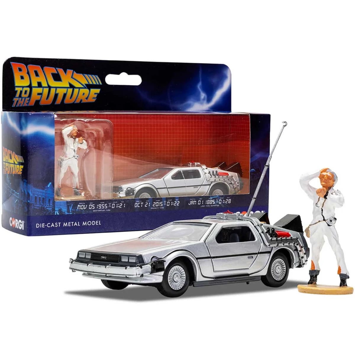 Retour vers le futur - Figurine Movie Masterpiece 1/6 Doc Brown (Deluxe  Version) 30 cm - Figurines - LDLC
