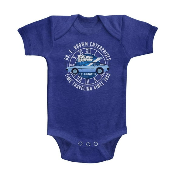 Back to the Future Dr. E. Brown Enterprises Baby Romper