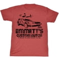 thumbnail image 1 of Back to the Future Emmett's Red Adult T-Shirt, 1 of 2