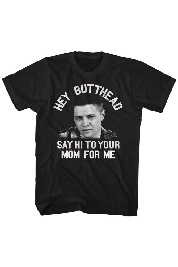 Back to the Future Hey Butthead Adult T-Shirt