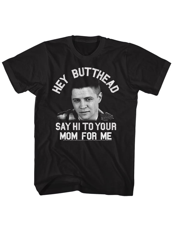 Back to the Future Hey Butthead Adult T-Shirt